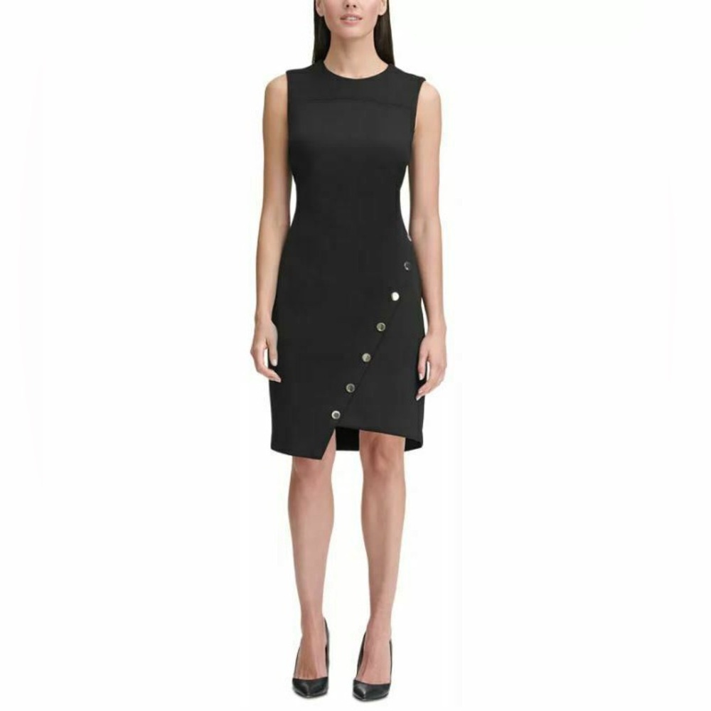 Tommy Hilfiger Black Asymmetrical Dress